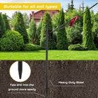 Suzile 60 Pcs Tree Stake Kit, Heavy Duty Tree Staking and Supports for Leaning Trees Include 11. 8'' Steel Stakes 15. 8'' Support Straps 13. 12 ft Ropes for Anchoring Hurricane Protection (Army Green)