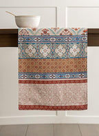 Maison d' Hermine Table Runner 100% Cotton Double Layer Table Runners 72 inches Long for Thanksgiving Christmas Decorations Home Kitchen Dining Party Wedding (Romane, 14.5" x 72")