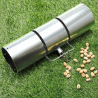 Qualirey Stainless Steel Tube Squirrel Trap Rust Resistant Trap 4.5'' in Diameter with a Setting Tong for Backyards Patios Gardens, Safe and Effective Pest Control Commercial and Residential Use 15''