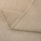 NLMUVW Square Burlap Table Cloth 54 x 54 Inch, Linen Tablecloth Water Resistant Farmhouse Rustic Textured Table Cover for Dining Kitchen Card