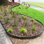 Metal Garden Edging 12" H X 40" L, 6 Pack Steel Garden Edging Border, Bendable Metal Landscaping Edging with 6 Clips for Yard Flower Bed