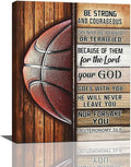 banonaty Basketball Wall Art Basketball Wall Decor Inspirational Quotes Pictures Canvas Prints Basketball Gifts For Coach Player Home Decorations For Boys Room Gym Livingroom Bedroom 16"x20"