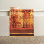 Maison d' Hermine Table Runner 100% Cotton Single Layer Table Runners 72 inches Long for Thanksgiving Christmas Decorations Home Kitchen Dining Party Wedding (Thanksgiving Tartan, 14.5" x 72")
