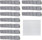 Beuta Landscape Edging | Garden Edging Border | Faux Stone Blocks for Lawn Edging, Flower Beds & Yard Edging – 10 Pack | Each Section Has 6 Blocks 48" L x 4" W x 6.5" H | 20 Spikes | Greystone