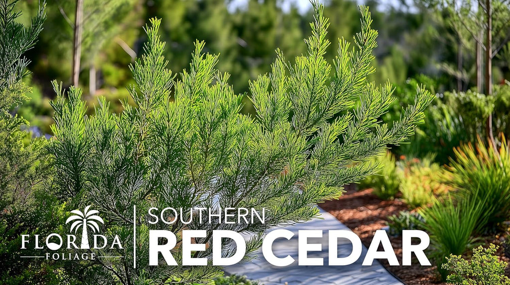 Southern Red Cedar | 30 Live Plants | Juniperus Virginiana Silicicola | Evergreen Privacy Trees | Native Landscape Plants