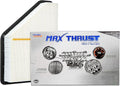 Spearhead MPG Defense Max Thrust Engine Air Filter For All Mileage Vehicles, Fits Like OEM, Restores MPG & Acceleration (MT-465)