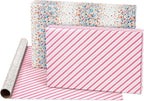 American Greetings 175 sq. ft. Reversible Wrapping Paper for Birthdays, Weddings, Bridal Showers, Baby Showers and All Occasions, Multicolored Polka Dots (1 Roll, 30 in x 70 ft.)
