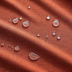 MIULEE Burnt Orange Linen Tablecloth 60x104 Inch Rectangle Table Cloth Waterproof,Stain Resistant & Wrinkle Resistant for Dining Party Wedding
