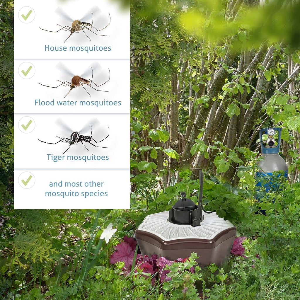 BIOGENTS BG-Booster • CO2 Upgrade for The BG-Mosquitaire Outdoor Mosquito Trap • Upgrade Your BG-Mosquitaire to Target All Biting Mosquitoes