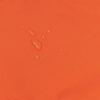 QILLOWAY Outdoor Chair Cushion for Patio Furniture, Waterproof Patio Cushions Set of 4 with Ties, Fade Resistant Replacement Pads for Outdoor Rocking Chairs,Orange