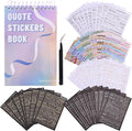 3000+ Pcs Word Stickers for Journaling, 50 Sheets Gold Foil Art Scrapbook Quote Stickers for Junk Journal, Scrapbooking Supplies Small Talk DIY Decorative Gift for Women Teen Girls