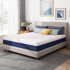 6 Inch Full Gel Cooling Memory Foam Mattress, Pressure Relief, Medium Firm Support，Mattress in a Box, CertiPUR-US Certified