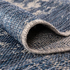 Keen Home Design Terrace Outdoor Area Rug - 6x9 Washable Indoor/Outdoor Rug for Patio, Kitchen, Balcony, Beach, Garden, Deck and Porch, Size: 6'x8'10"