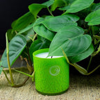 GYV Scented Jar Candle (10 oz) | Coconut Wax with Aromatherapy Grade Natural Oils (Limon)