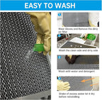 UBeesize 18x30x1 Reusable Electrostatic Air Filter HVAC AC Furnace Filter,MERV 8,Washable, Lasts a Lifetime,Permanent Air Filter,Breathe Fresher,Home And Office(Actual Size:17.5x29.65x0.82 Inch)