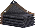 winemana 50% Black Shade Cloth, 6.6 x 10 FT Durable Mesh Tarp with Grommets, Garden Sunblock Shade Cloth Shading Antifreezing for Plants Cover, Greenhouse, Barns Kennel, Patio, Tomatoes