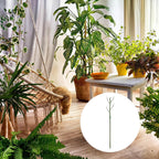 uxcell 2 Pcs Plant Support Stakes, 27.5" Twig Plant Stem Support Structures Garden Branches Plants Supports for House Potted Monstera Plants, Green