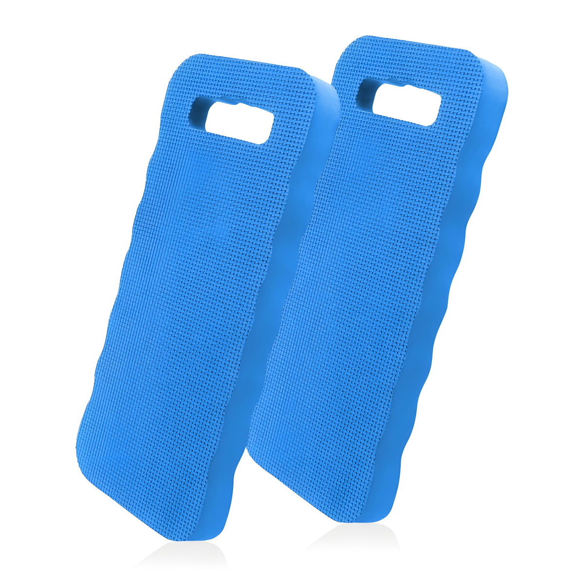 Bexter Foam Garden Kneeling Pads (2-Pack) – Thick, Lightweight Cushion for Gardening, Cleaning, Exercise – 15.75'' x 7'' x 0.68'' – Assorted Colors: Blue, Pink, Yellow, Green