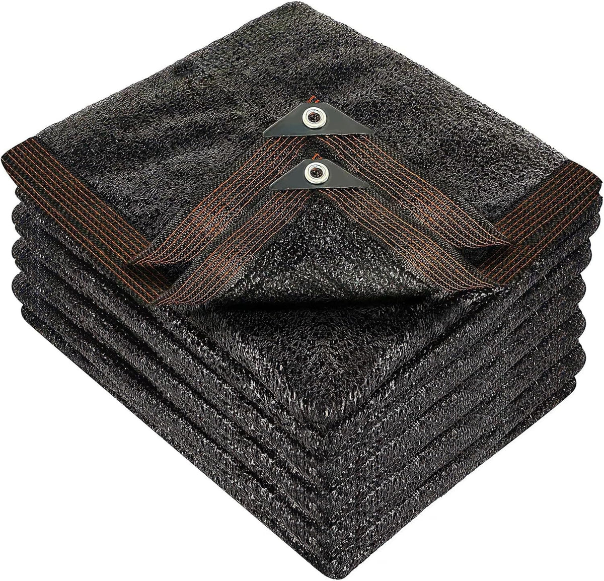 winemana 50% Black Shade Cloth, 20x 20 FT Durable Mesh Tarp with Grommets, Garden Sunblock Shade Cloth Shading Antifreezing for Plants Cover, Greenhouse, Barns Kennel, Patio, Tomatoes