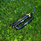 Melnor XT Oscillating Sprinkler, 4500 Sq Ft: Flow, Width & Range Adjust