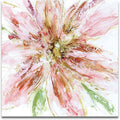Wexford Home Floral Strokes I -Gallery Wrapped Canvas Art Print 40x40 Multicolor
