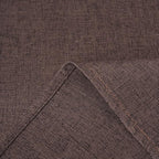 NLMUVW Brown Linen Tablecloth Rectangle, Chocolate Textured Table Cloth Farmhouse Water Resistant Table Cover for Kitchen Dining Coffee, 54 x 90 Inch