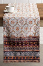 Maison d' Hermine Table Runner 100% Cotton Double Layer Table Runners 108 inches Long for Thanksgiving Christmas Decorations Home Kitchen Dining Party Wedding (Fair Isle, 14.5" x 108")