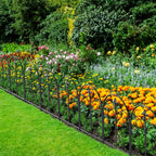 Decorative Garden Fence 10 Pack, Total 24in(H)x10ft(L) Animal Barrier Fence