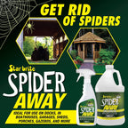 STAR BRITE Spider Away – Simply Chase Away Pesky Spiders & Keep Them Away - Ideal for Homes, Garages, Docks, Patios, Boathouses & More