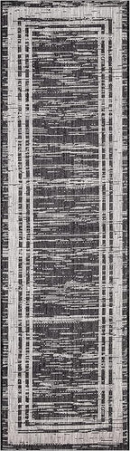 Keen Home Design Outdoor Runner Rug - 2x8 Washable Indoor/Outdoor Rug for Patio, Balcony, Kitchen, Garden, Beach, Deck and Porch. Size: 2'2" x 7'7"