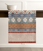 Maison d' Hermine Table Runner 100% Cotton Single Layer Table Runners 72 inches Long for Thanksgiving Christmas Decorations Home Kitchen Dining Party Wedding (Romane, 14.5" x 72")