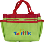 Little Gardener Tool Set with Garden Tools Bag for Kids Gardening - Kit includes Watering Can, Children Gardening Gloves, Shovel, Rake, Fork and Garden Tote Bag-Children Gardening All in One Kit