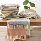 DII Woven Basic Tabletop Collection, Chevron Table Runner, 15x108, Barn Red
