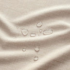 MIULEE Ivory Linen Tablecloth 60x144 Inch Rectangle Table Cloth Waterproof,Stain Resistant & Wrinkle Resistant for Dining Party Wedding