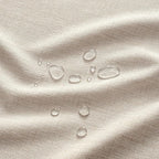 MIULEE Grayish White Linen Tablecloth 60x84 Inch Rectangle Table Cloth Waterproof,Stain Resistant & Wrinkle Resistant for Dining Party Wedding