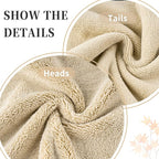 New Microfiber Bath Towel Set, 3 Piece, Oversize, Quick Dry, Lint Free, Includes Body, Hand and Face Towels
