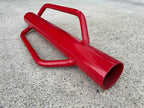 Sandbaggy U & T Post Driver, 30% More Heavier & Sustainable Than Competitors - 15.5 lb Fence Post Driver That Fits up to 2-3/4 inch - 10 Guage Industrial Grade Steel - Red (Pack of 3)