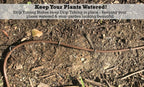 Sandbaggy DRIP TUBING Stakes Landscape Staples | 5 inch Length | Drip Anchors | Landscape Pins | Lawn Nails | Garden Stakes | Hold Drip Tubing Up to 1/4" Diameter | 14-Gauge Standard | Pack of 1000