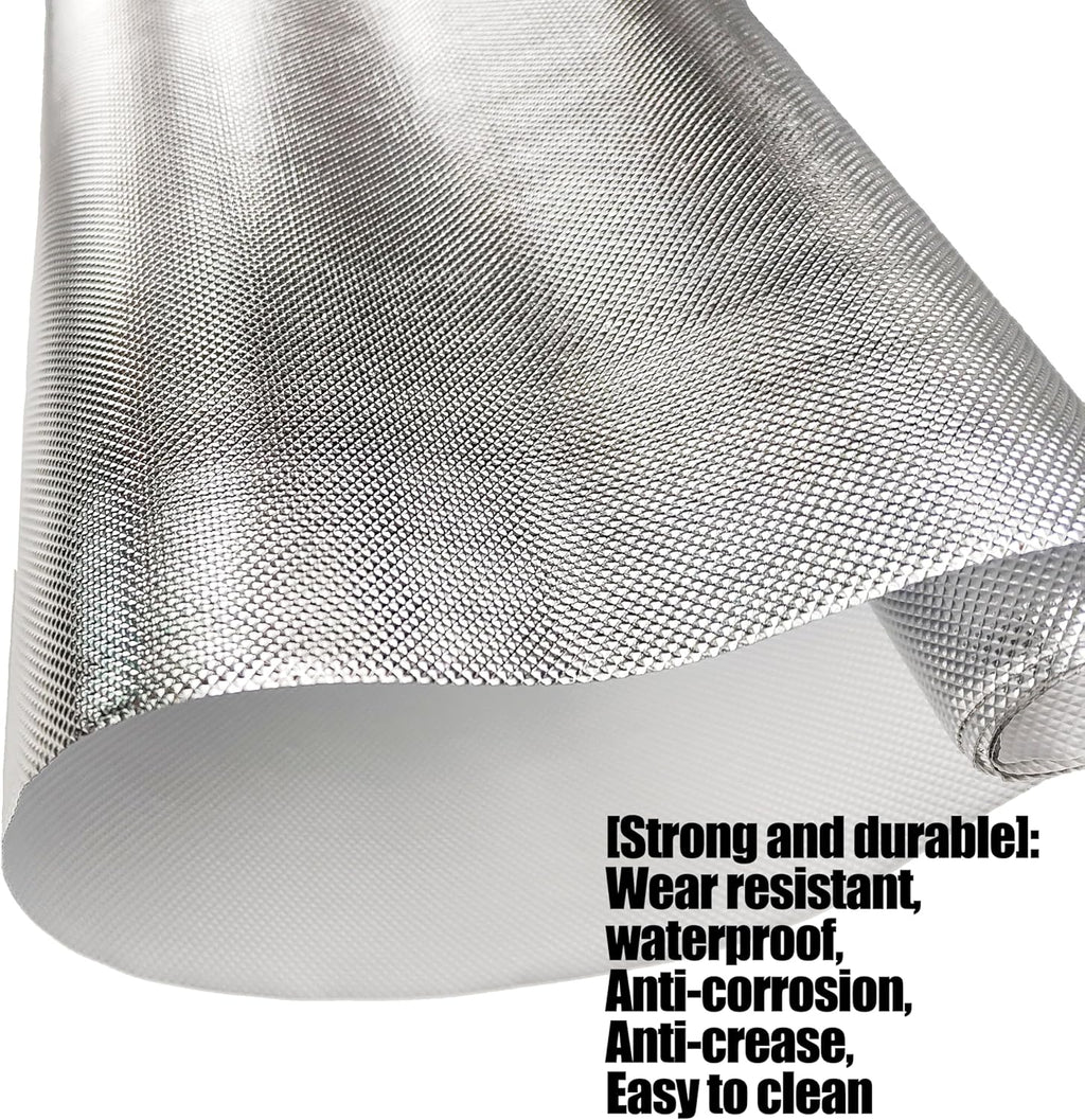 TEXALAN(R) Mylar Film Roll Diamond Film Foil Roll Highly Reflective for Grow Room 6 Mil 4X25FT