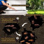 4 Tubes Cockroach Gel Bait, Powerful Roach Repellent Bait Trap Infestation Solution Indoor for Home, Ready-to-Use Cockroach Deterrent for Kitchen Home RV