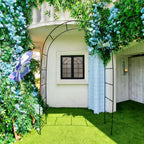 7.9 Ft H x 4.6 Ft W 2 Pack Metal Pergola Arbor,Assemble Freely 3 Sizes,for Various Climbing Plant Wedding Garden Arch