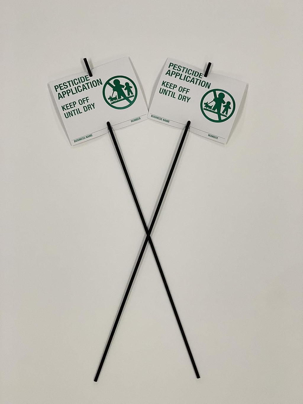 Lawn Treatment Application Stakes & Florida Signs (Economy Style Stake / 500 pc. Pack)