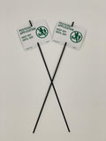 Lawn Treatment Application Stakes & Florida Signs (Economy Style Stake / 500 pc. Pack)