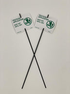 Lawn Treatment Application Stakes & Florida Signs (Economy Style Stake / 500 pc. Pack)