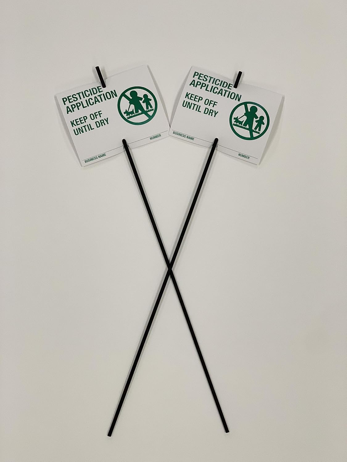 Lawn Treatment Application Stakes & Florida Signs (Economy Style Stake / 500 pc. Pack)