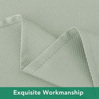 Biscaynebay Tablecloth for Rectangle Tables-60x84 Inch Sage Outdoor Picnic Table Cover-Rectangular Folding Reusable Table Cloths Water Resistant for Kitchen Camping Dining Room Patio Banquet Party