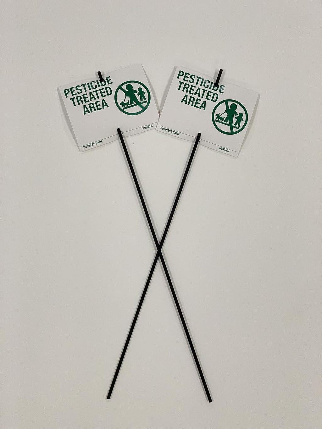 Lawn Treatment Application Stakes & New Jersey Signs (Economy Style Stake / 500 pc. Pack)