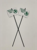 Lawn Treatment Application Stakes & New Jersey Signs (Economy Style Stake / 500 pc. Pack)