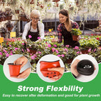 TDHDIKE 4" Small Plastic Plant Nursery Pot/Pots (100pcs) Seedlings Flower Plant Container Seed Starting Pots , Come with 100pcs Plant Labels
