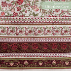 Maison d' Hermine Table Runner 100% Cotton Double Layer Table Runners 72 inches Long for Thanksgiving Christmas Decorations Home Kitchen Dining Party Wedding (Reveillon Au Jardin, 14.5" x 72")
